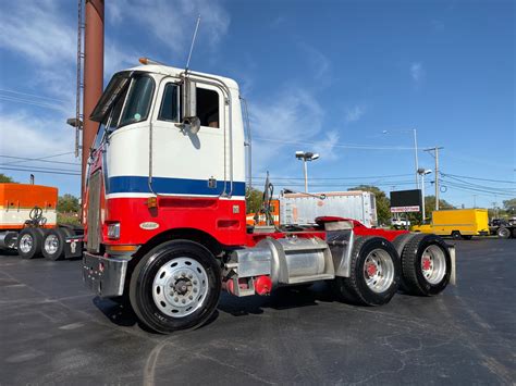 These trucks were as tough as nails This 1974 model was one of the last trucks to travel down the assembly line before the company went bankrupt in late 1974. . Cabover peterbilt 362 for sale